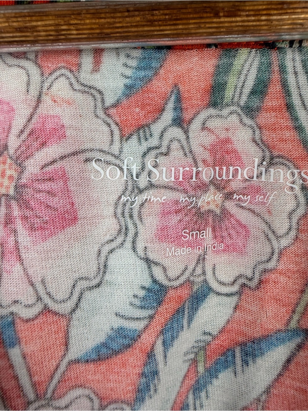 Soft Surroundings Onani Maxi Dress Vermillion Red Floral Sleeveless size small - Picture 3 of 6